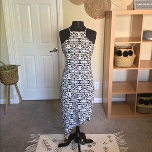 Express NWT asymmetrical midi dress 🖤